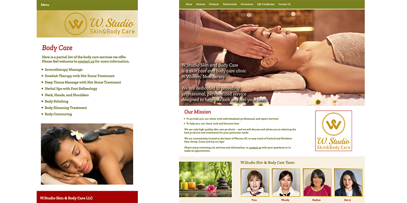 W.Studio site image